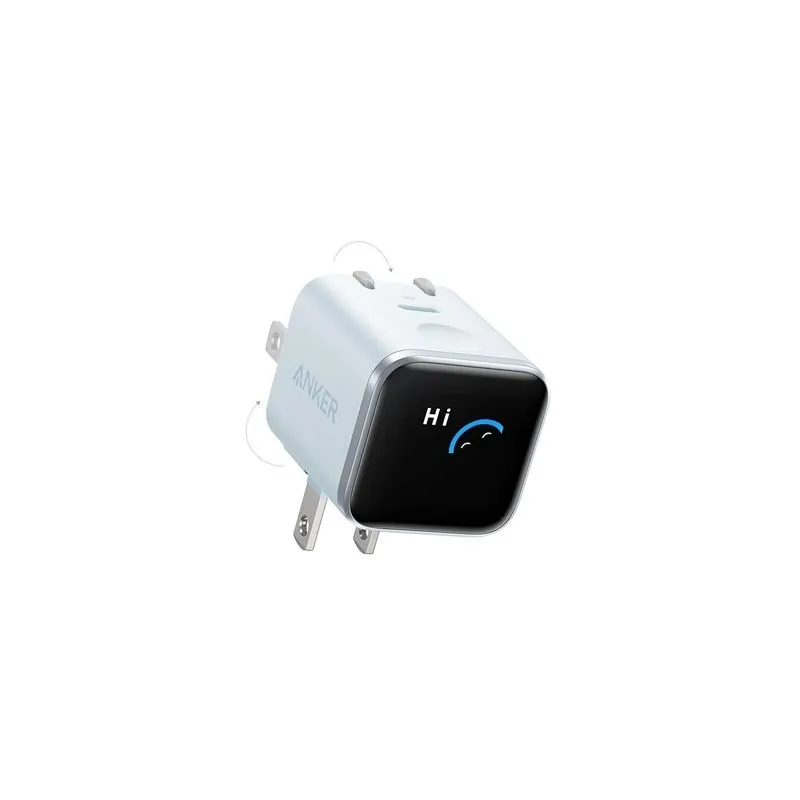 Anker Nano 45W GaN Fast Charger with Smart Display (A121D)